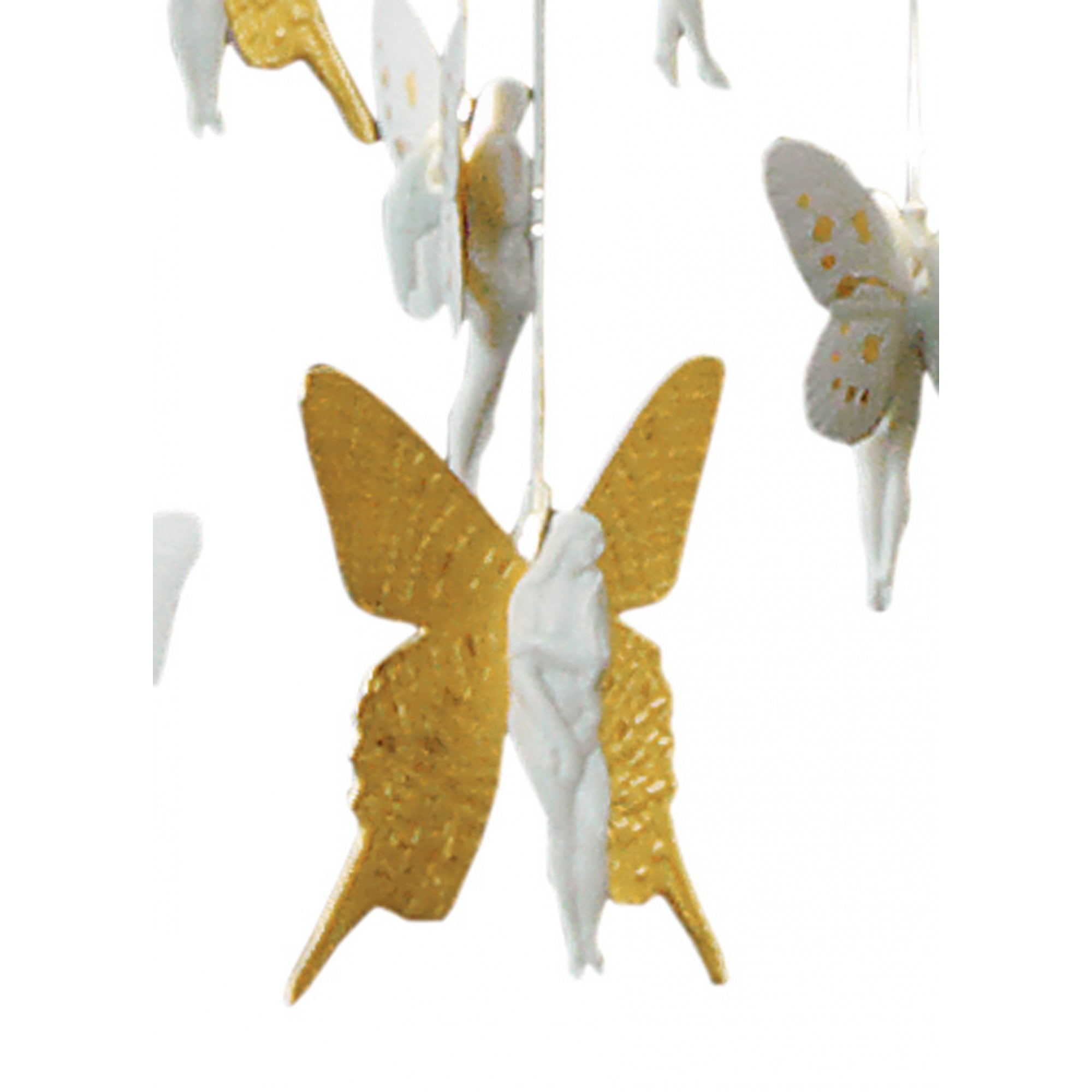 Lladro Niagara Chandelier 1.35m - Golden Luster
