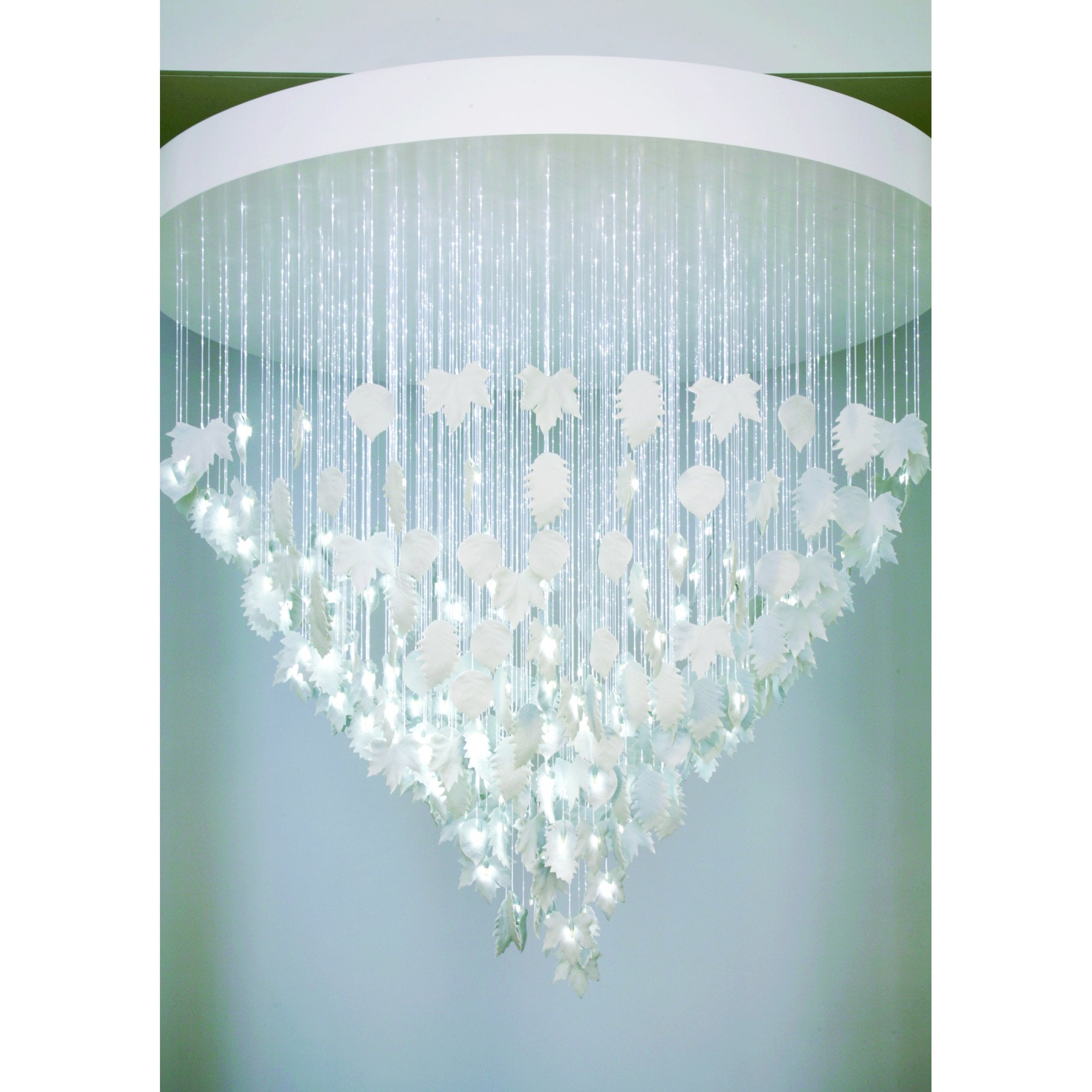 Lladro Magic Forest Chandelier 2m - White