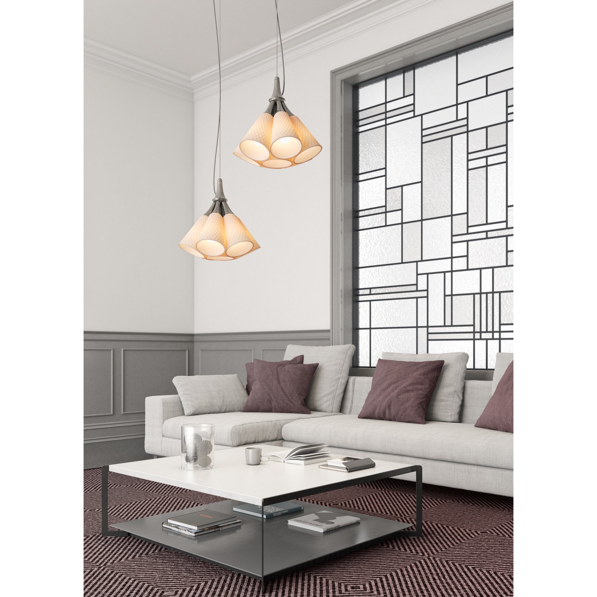 Lladro Jamz Hanging Lamp - Black