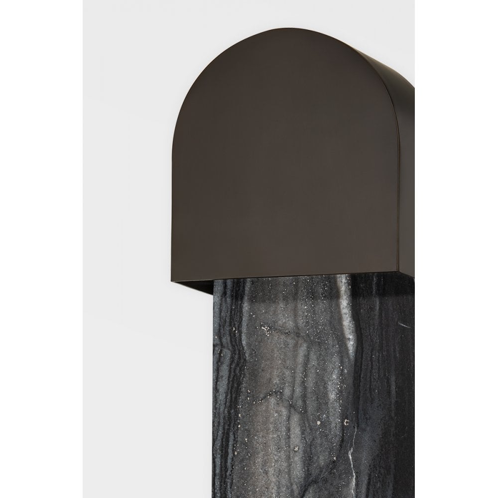 Hudson Valley Hobart 1 Light Wall Sconce Light - Black Brass