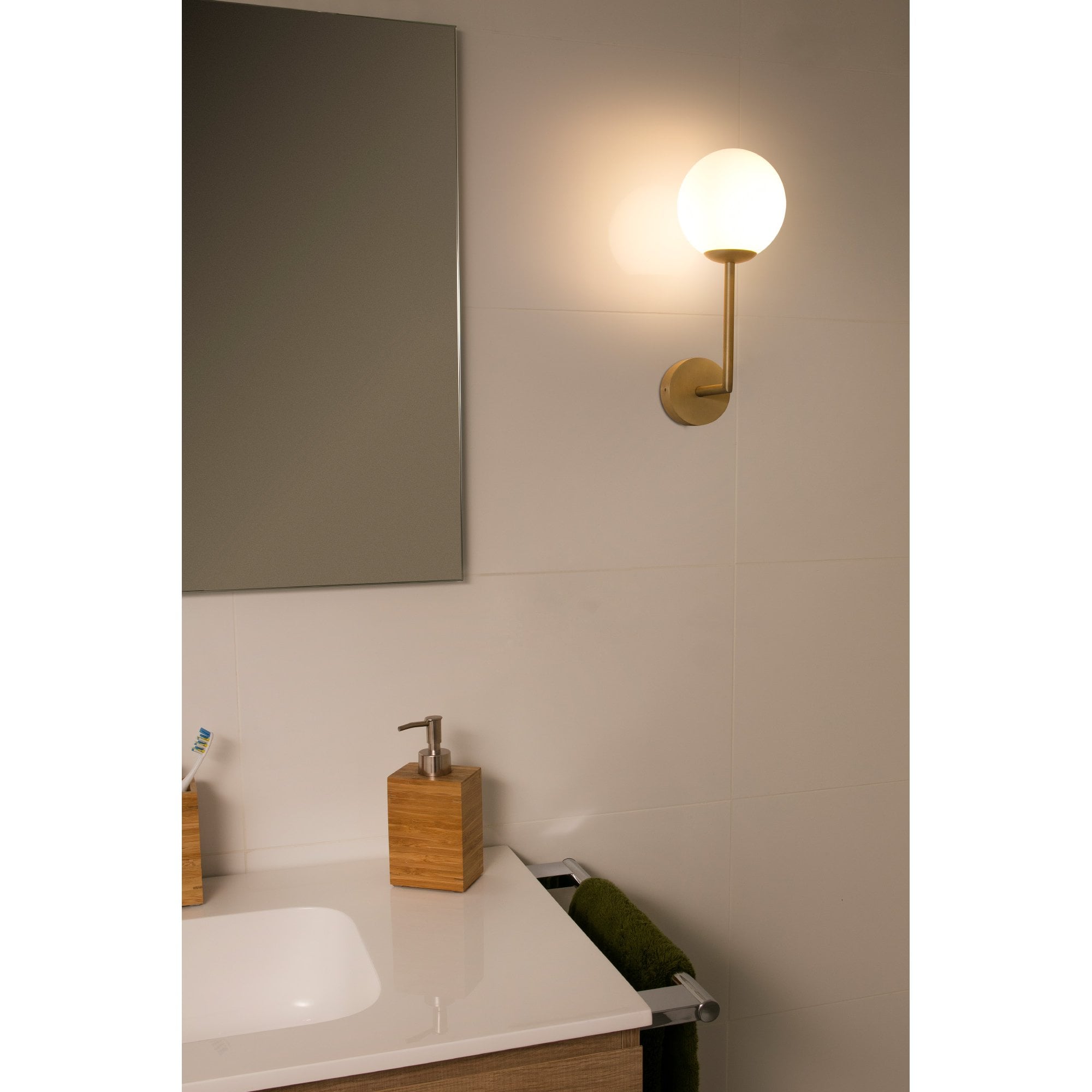 Faro Gala Wall Lamp - Satin Gold