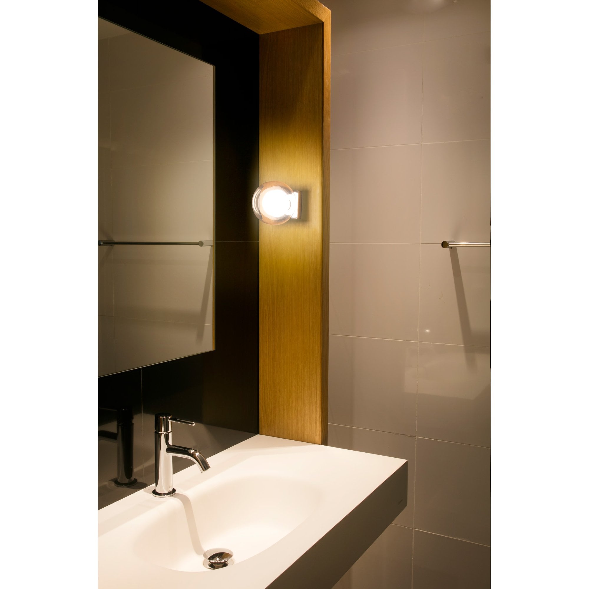 Faro Perla Wall Lamp - Chrome