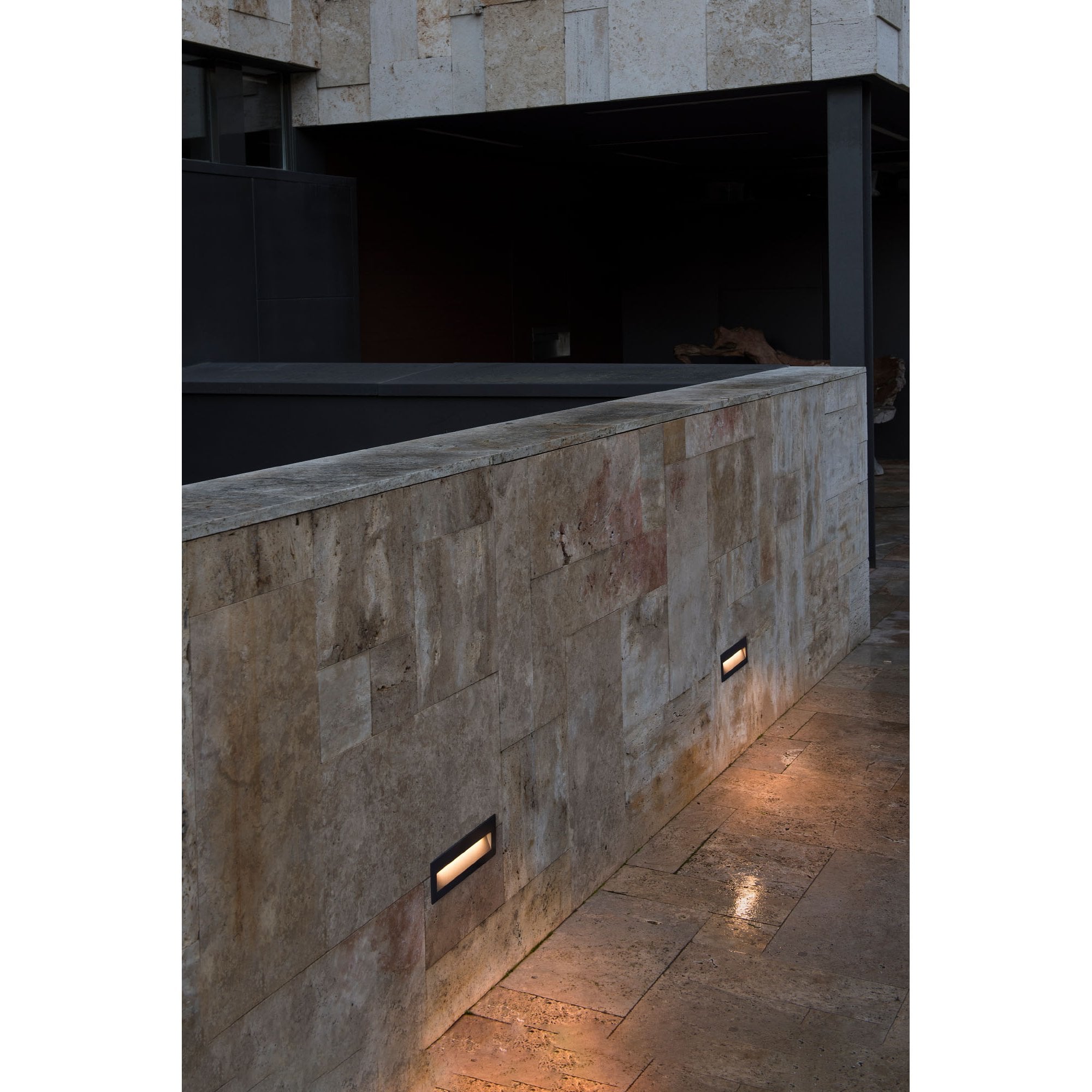 Faro Nat Recessed Lamp - Dark Grey