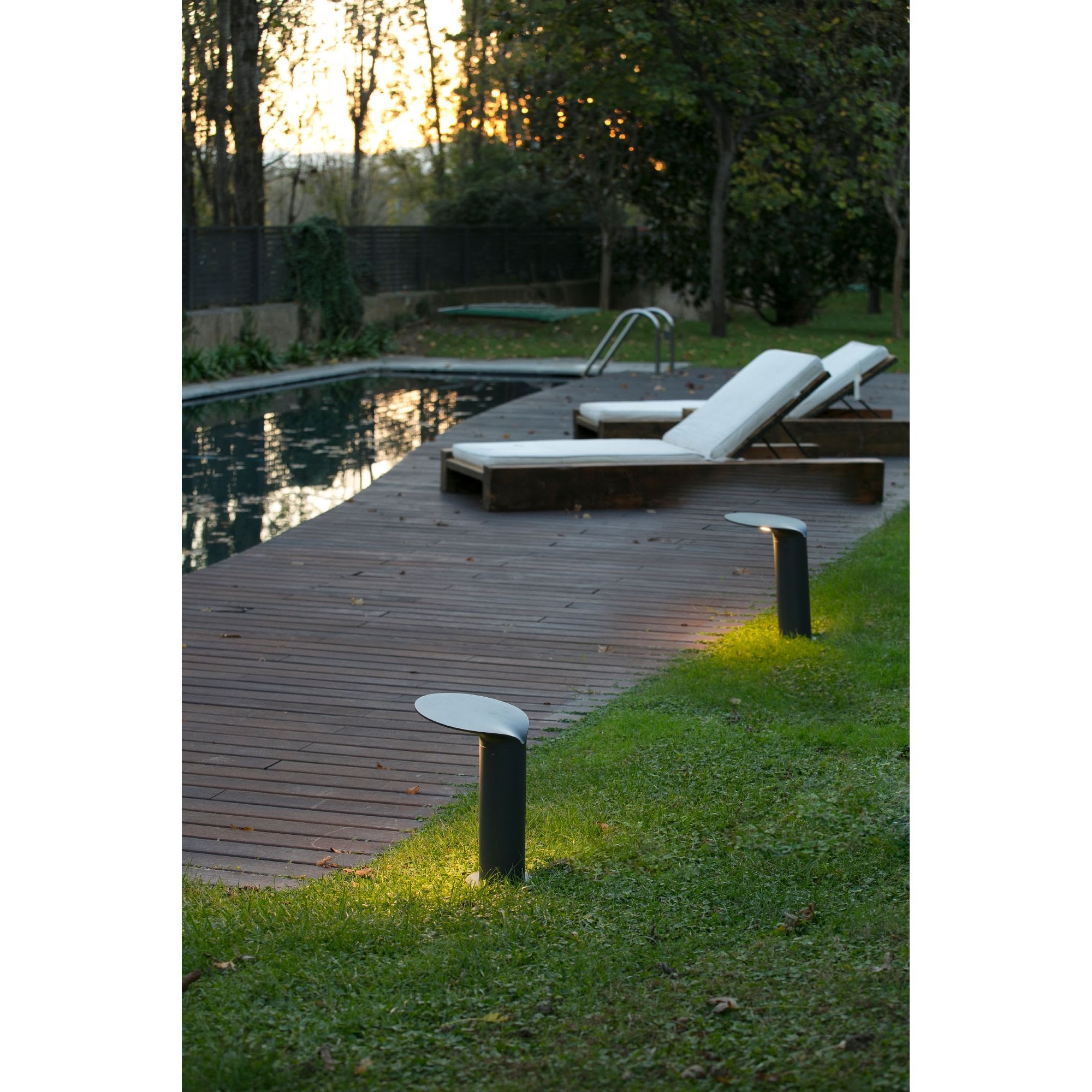 Faro Lotus 350 Beacon Lamp - Dark Grey