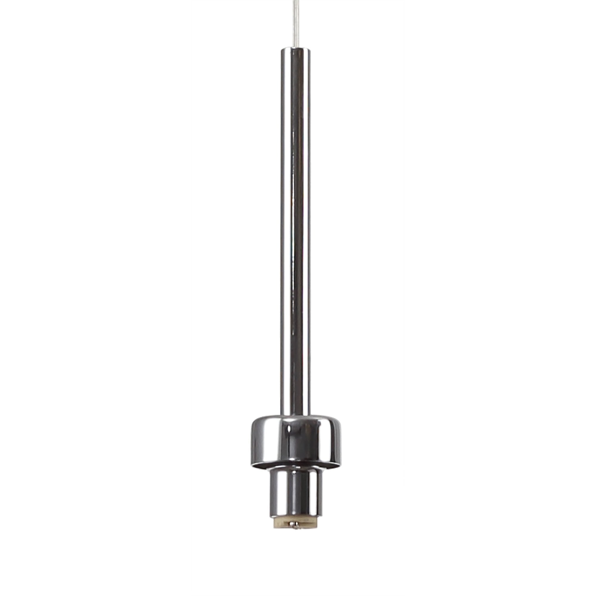 Fabula Tamworth 3 Light Round Pendant - Mixed Cylinder Shades - Polished Chrome & Smoked Glass