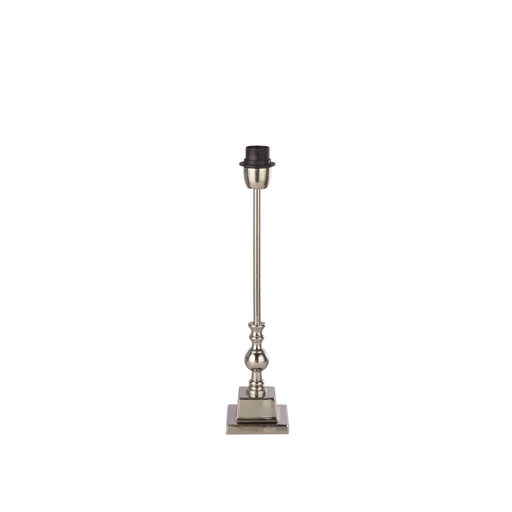 Searchlight Woodside Table Lamp Base - Chrome - Base Only