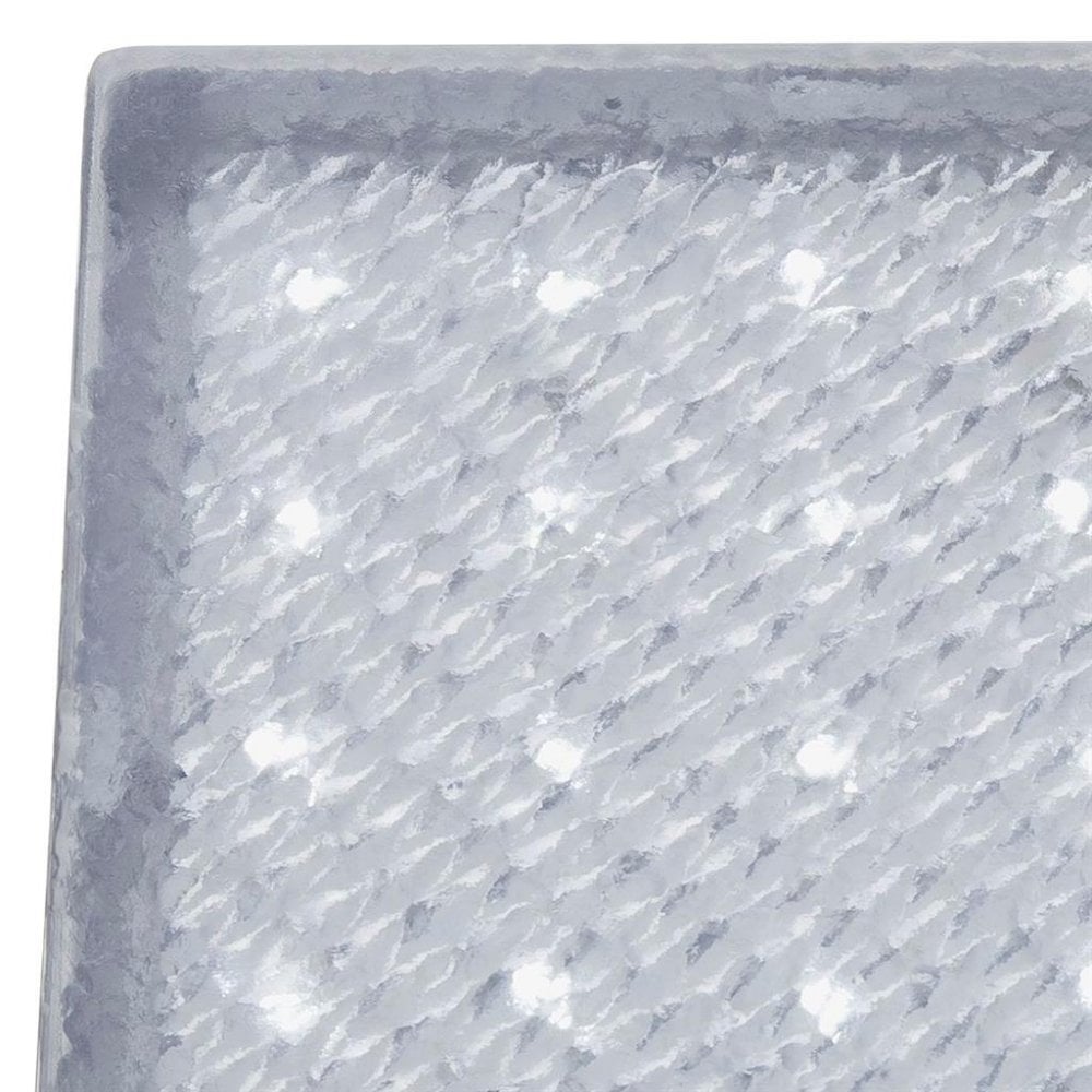 Searchlight Walkover Outdoor 150mm Recessed Square - White & Polycarbonate
