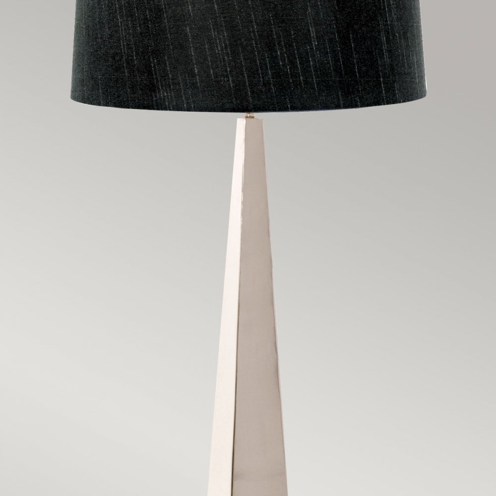 Elstead Ascent 1 Light Floor Lamp - Polished Nickel