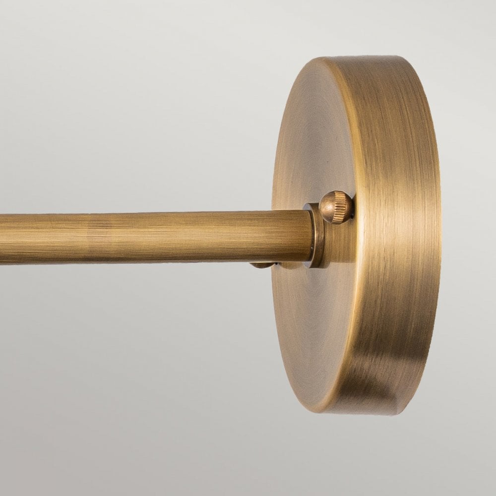 Elstead Chiswick 1 Light Sign Light - Antique Brass