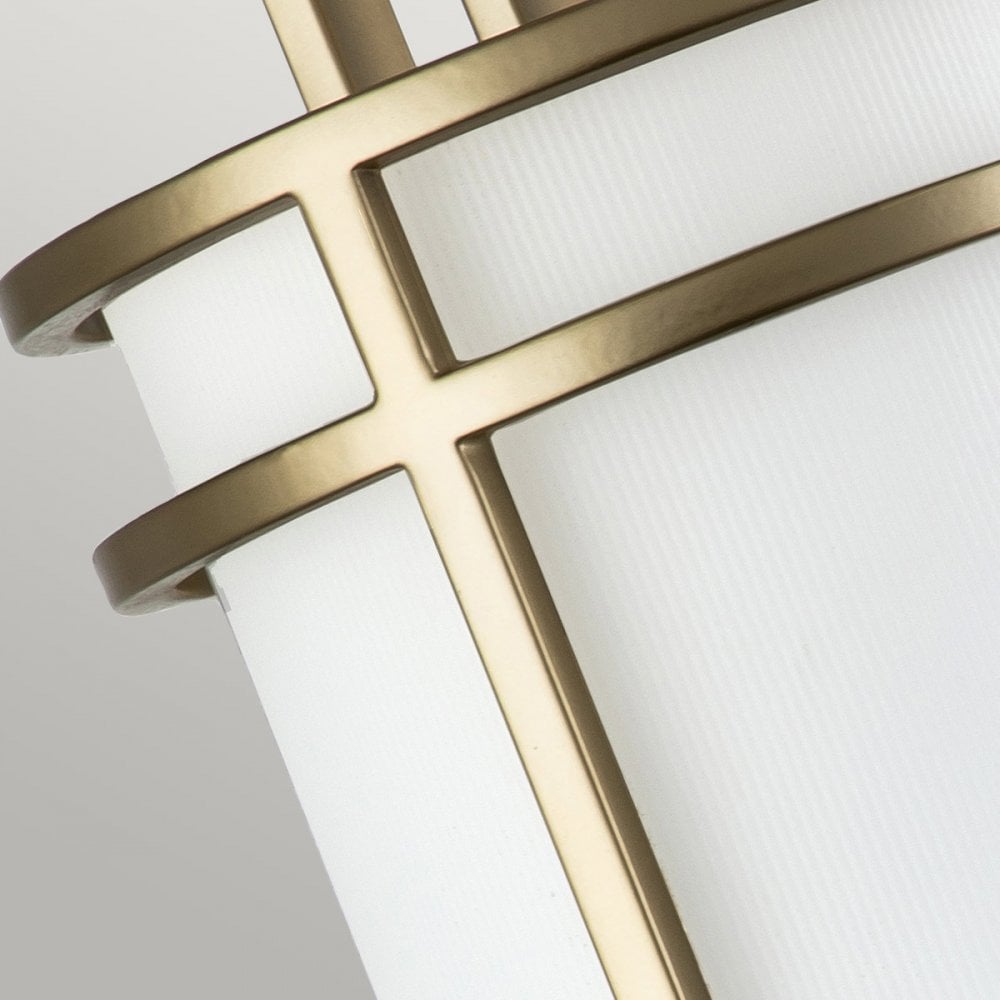 Feiss Fusion 1 Light Wall Light - Painted Natural Brass