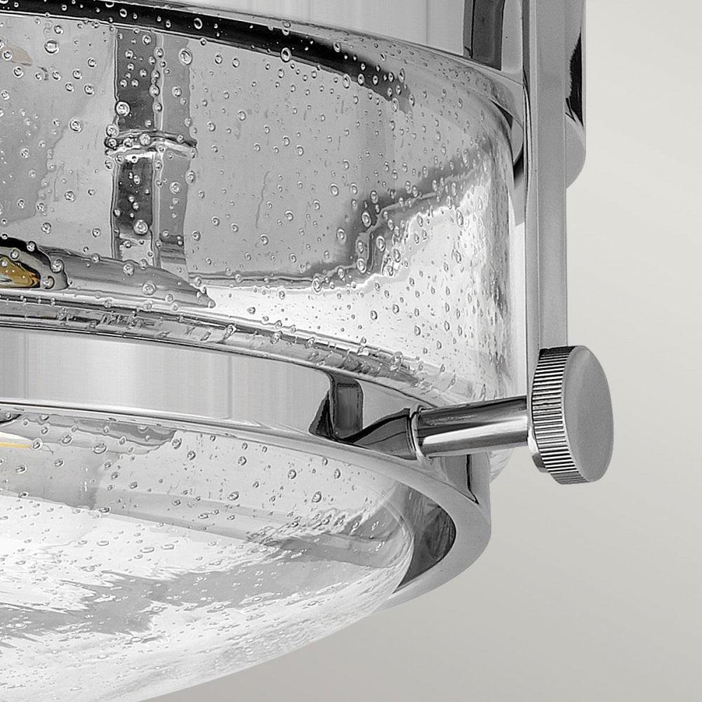 Hinkley Harper Flush - Clear - Polished Chrome