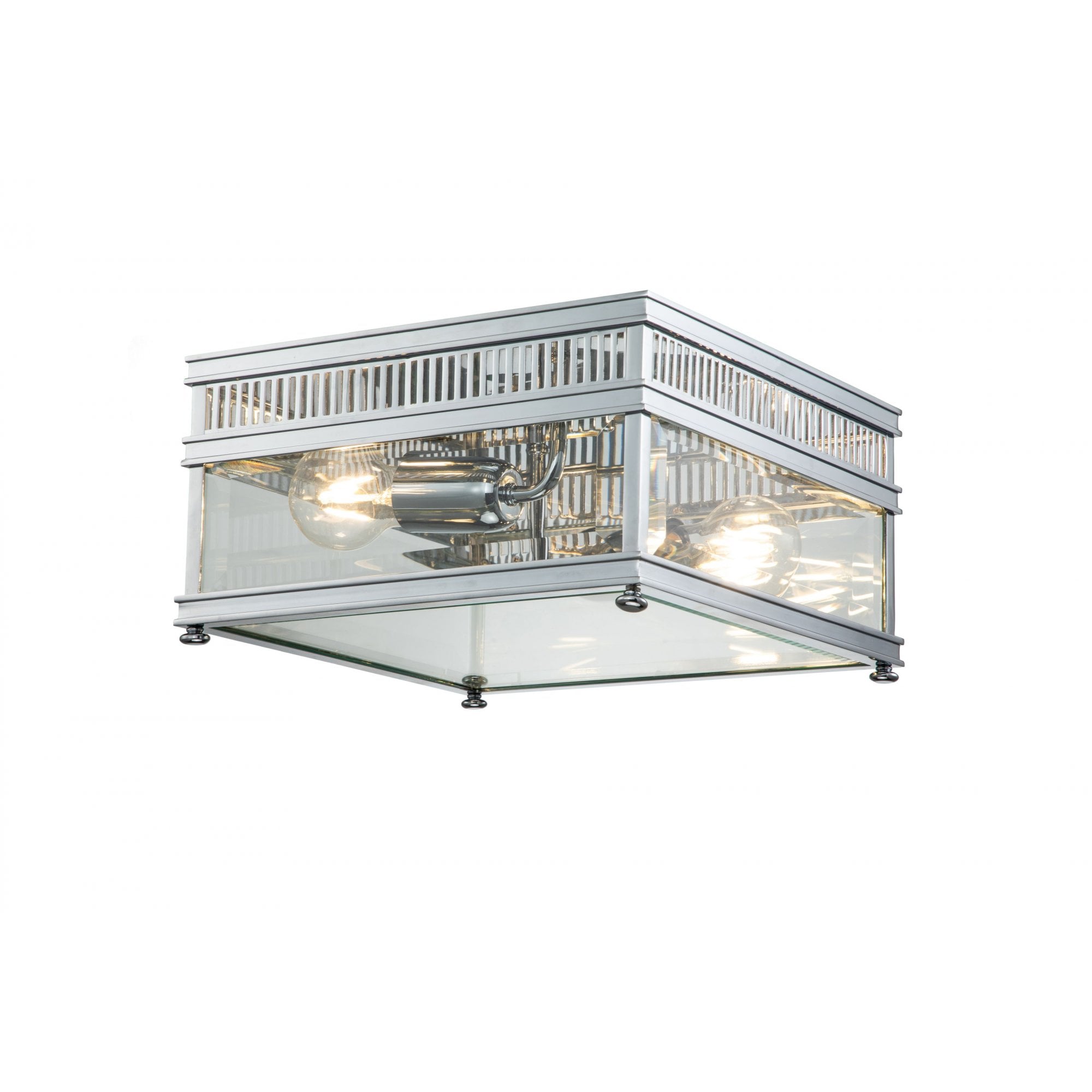Elstead Holborn 2 Light Flush - Polished Chrome