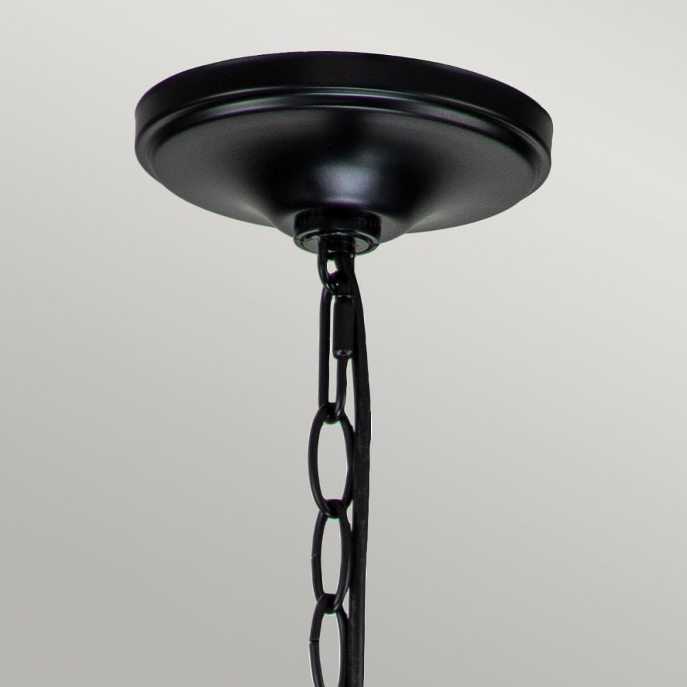 Kichler Capitol Hill 6 Light Chandelier - Black