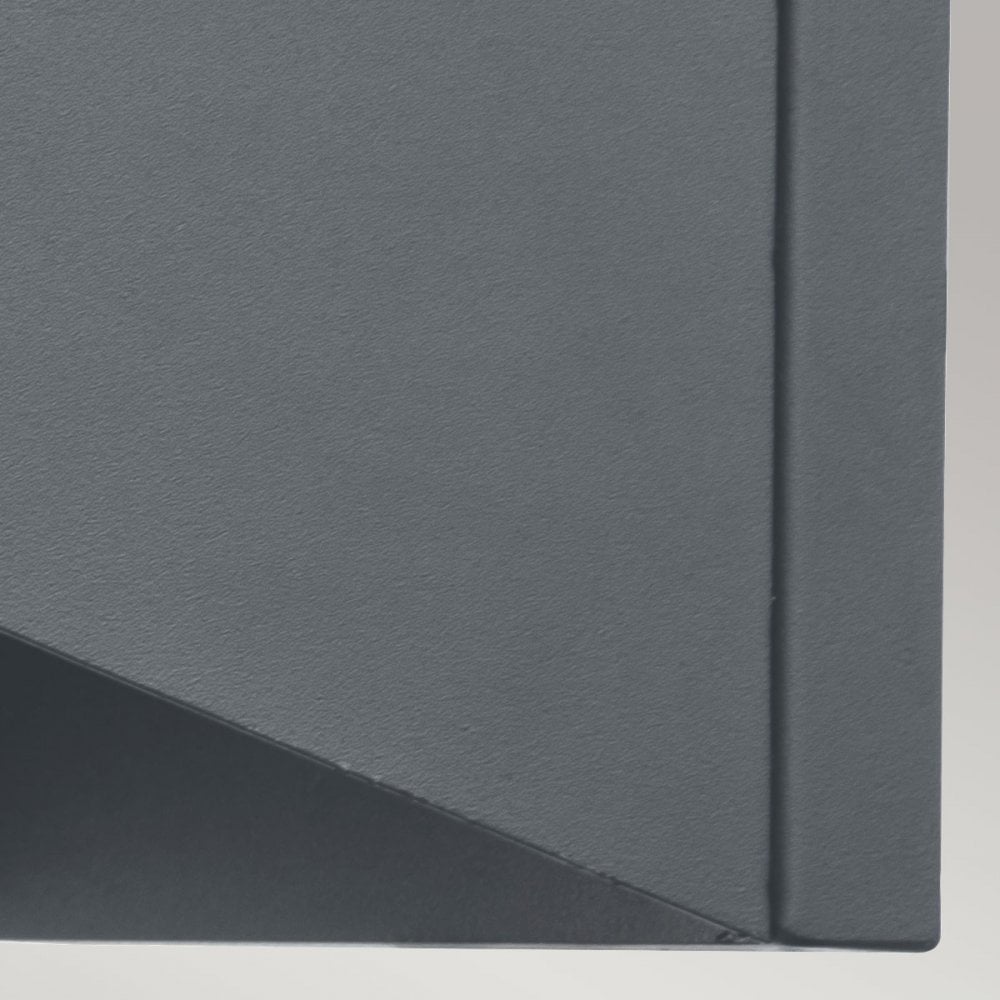 Elstead Porto 1 Light Wall Lantern - Grey