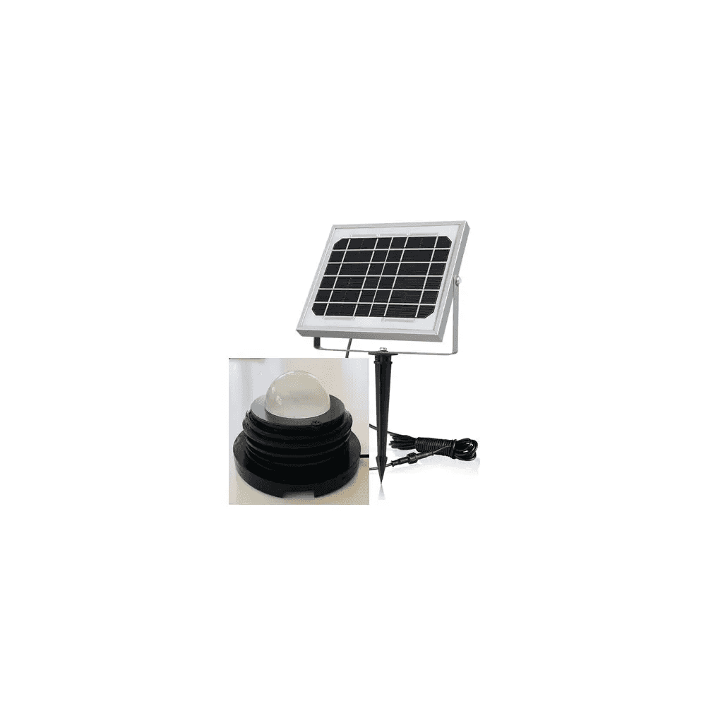 Stone Globe Spherical Garden Light - Portland Stone - Solar