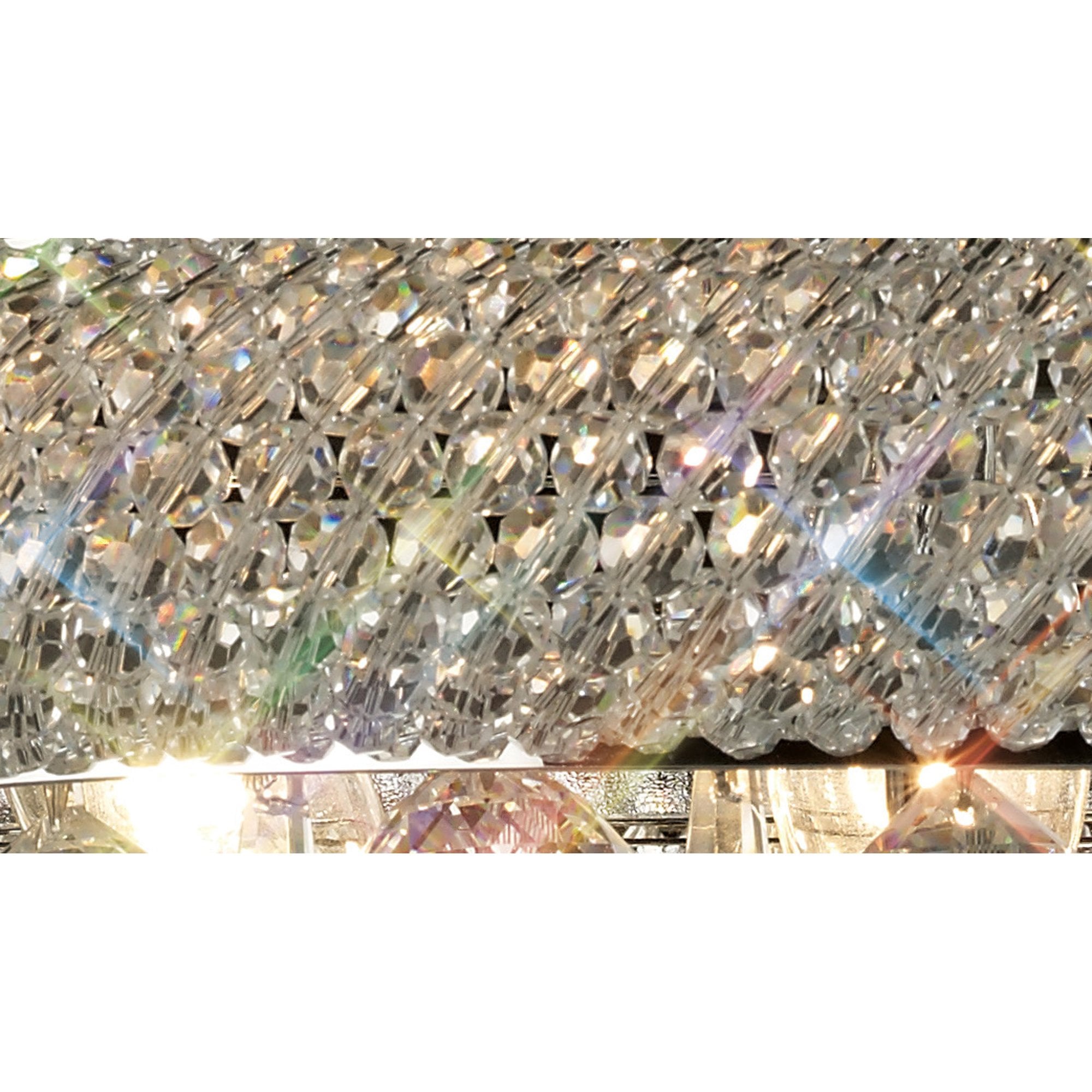 Diyas Alexandra Medium 3 Light Wall Light - Polished Chrome & Crystal