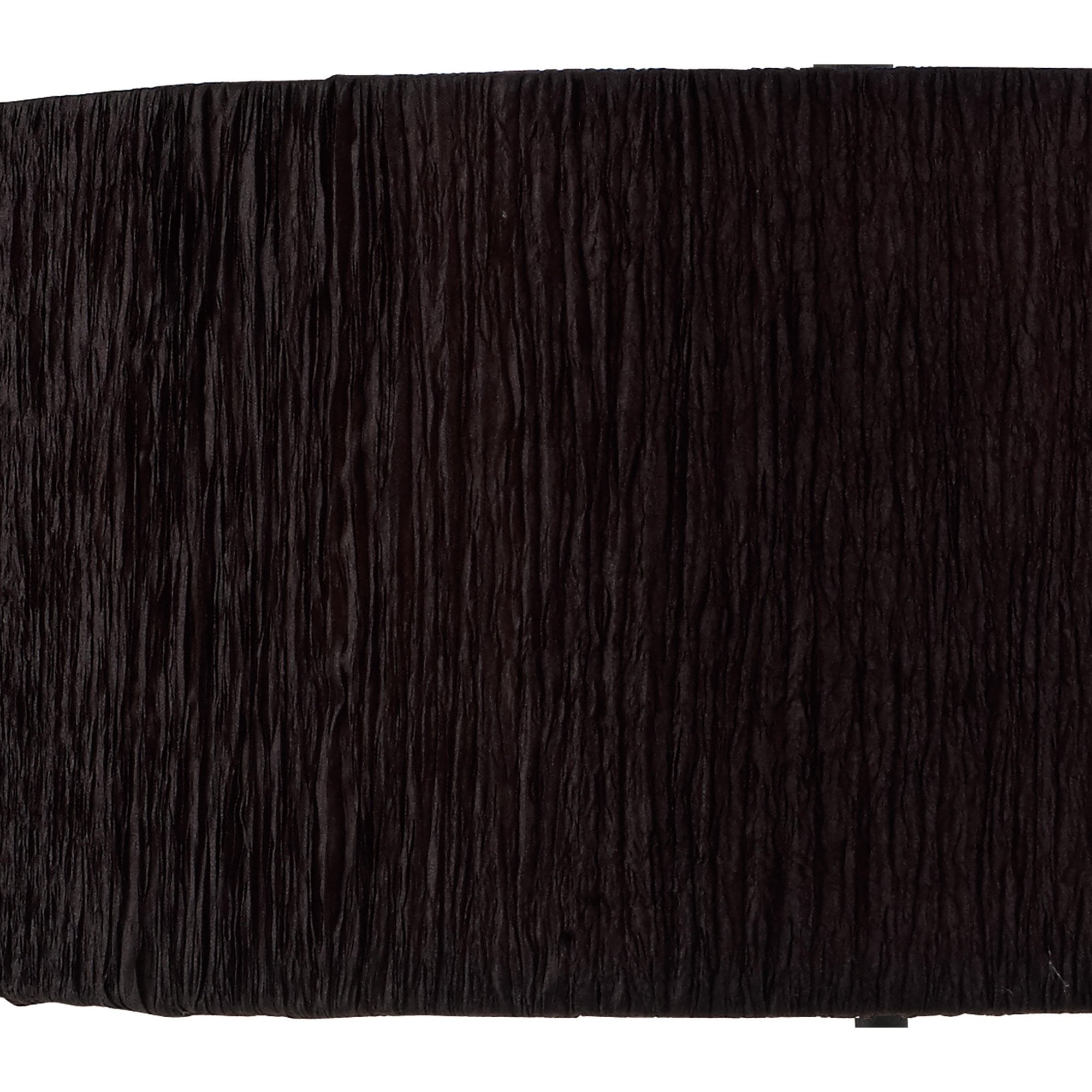 Mantra Eve 2 Light Table Lamp in Anthracite with Black Round Shade