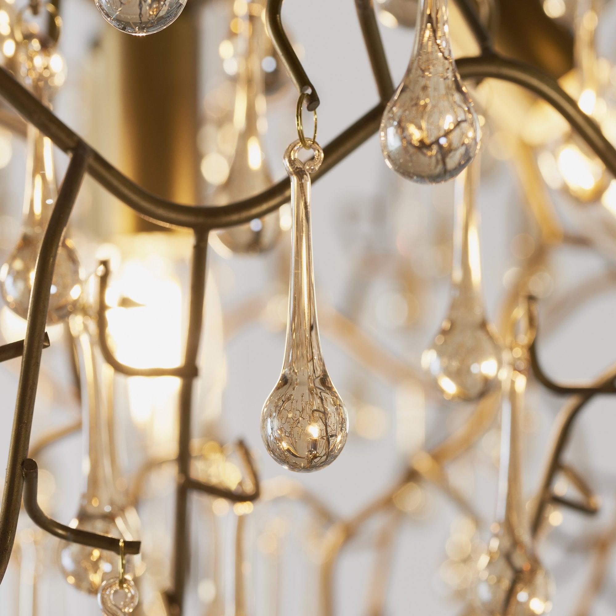 Utopia Spare Glass Droplet - Champagne Lustre Glass