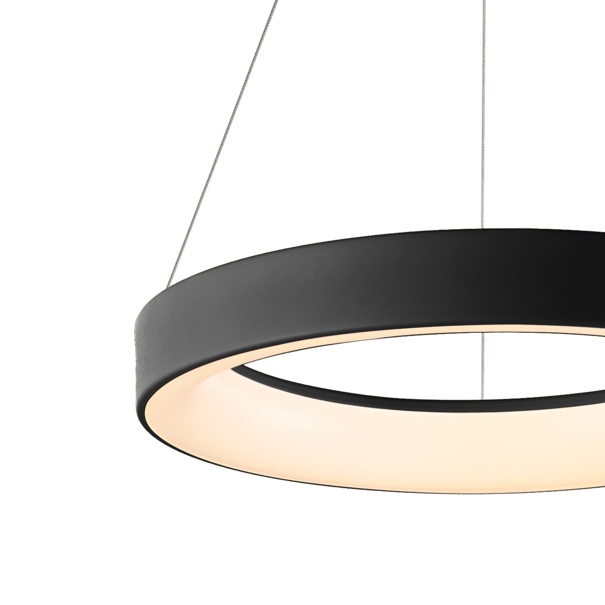 Mantra Niseko II 38cm Ring Pendant - Black