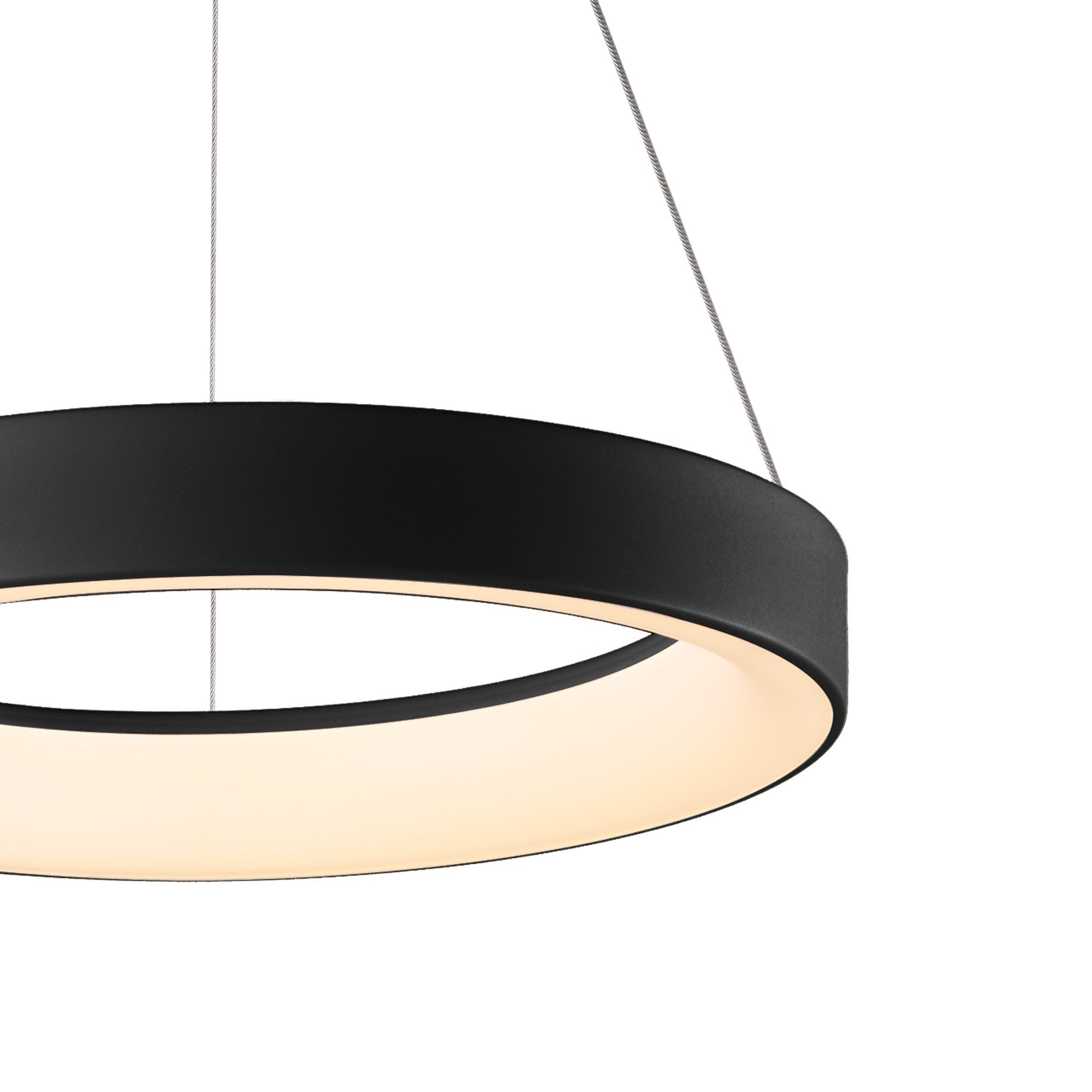 Mantra Niseko II 38cm Ring Pendant - Black