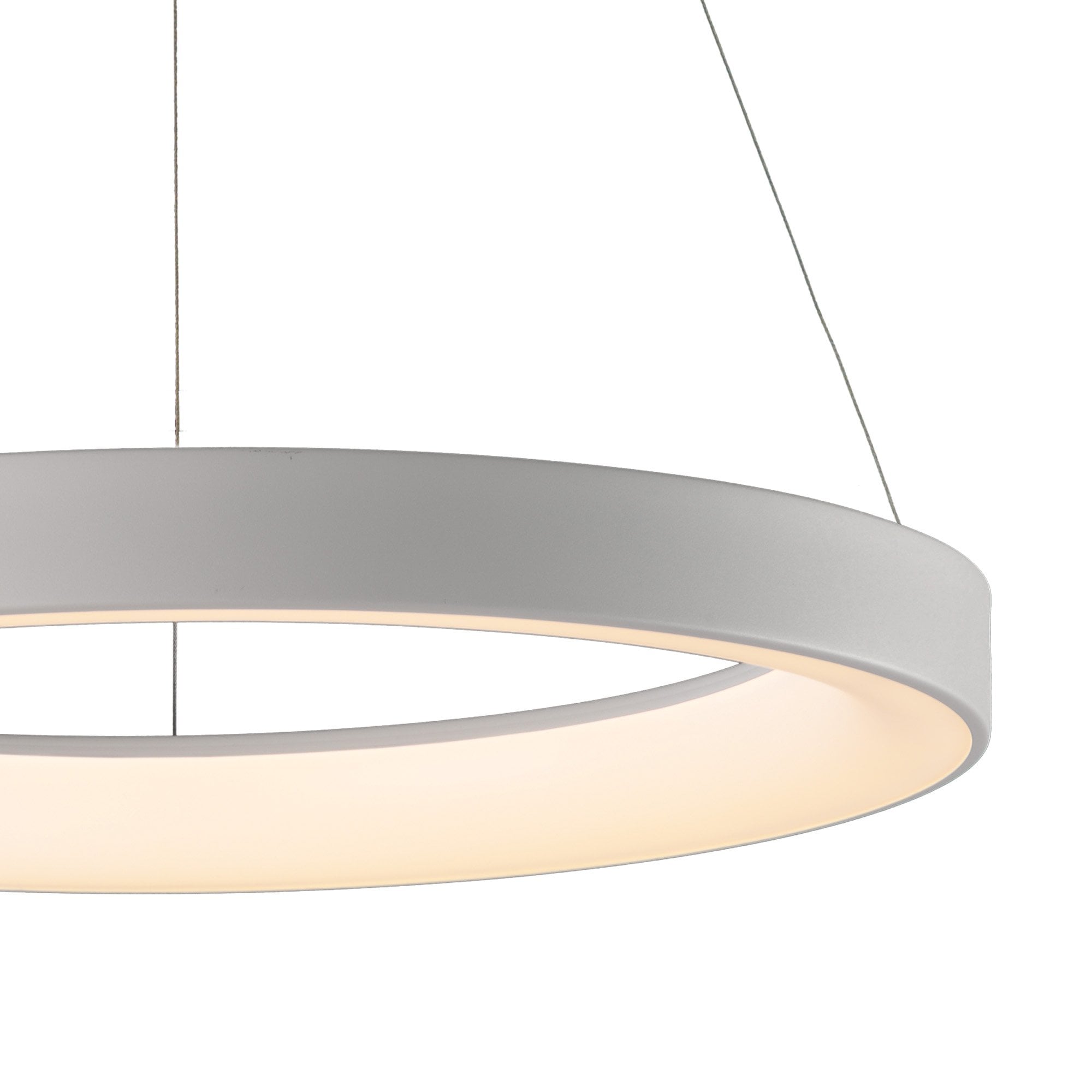 Mantra Niseko II 90cm Ring Pendant - White