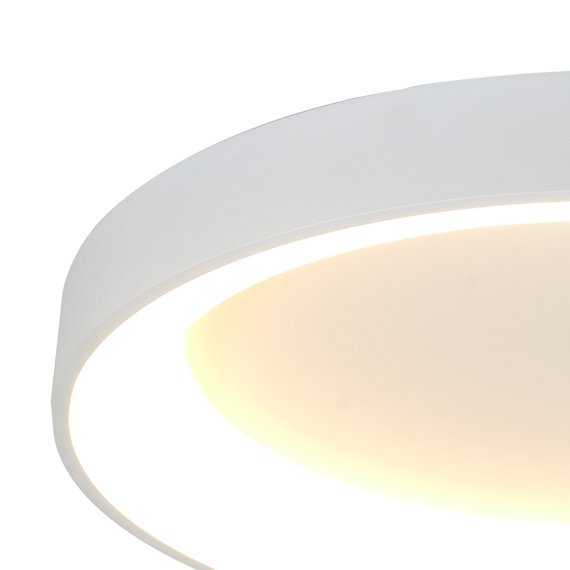 Mantra Niseko II 50cm Ring Ceiling Light - White