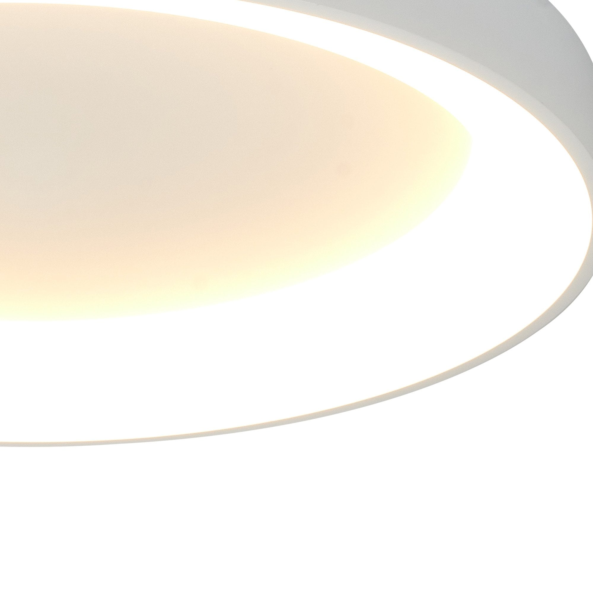 Mantra Niseko II 50cm Ring Ceiling Light - White