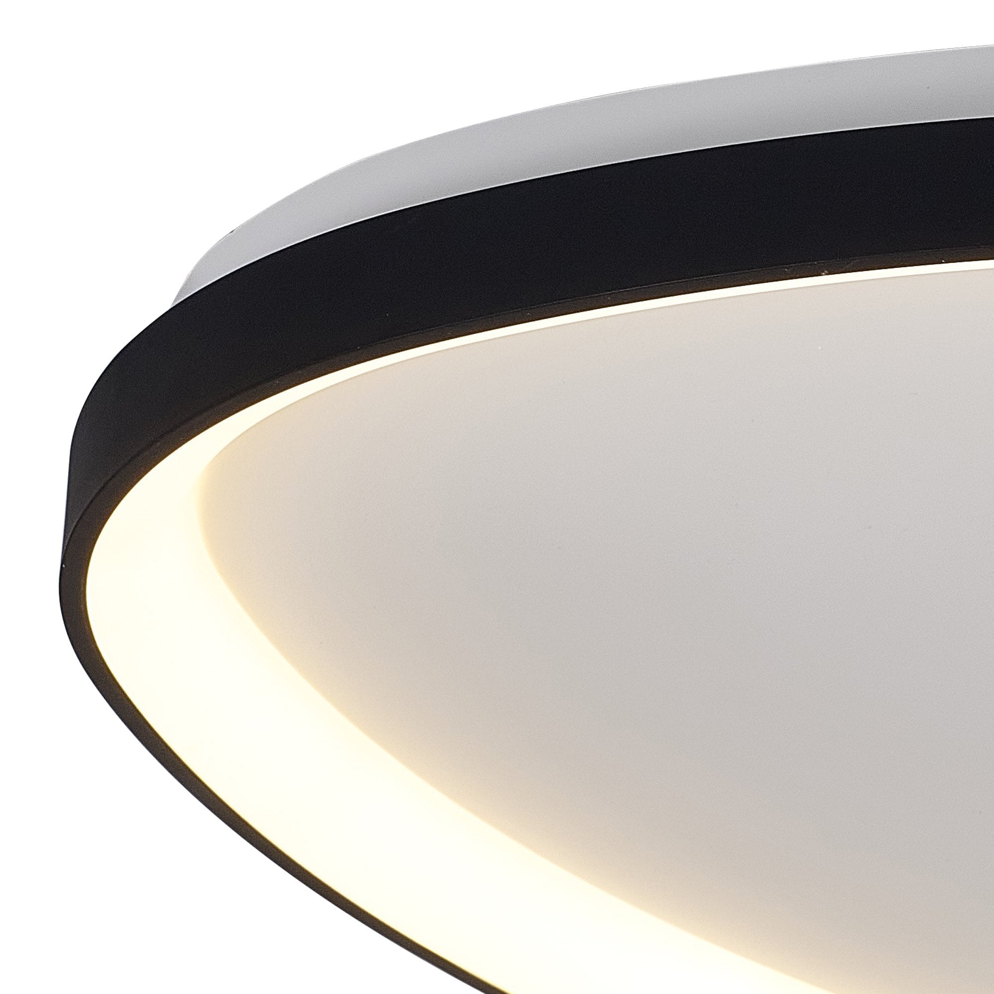Mantra Niseko II 61cm Triangular Ceiling Light - Black