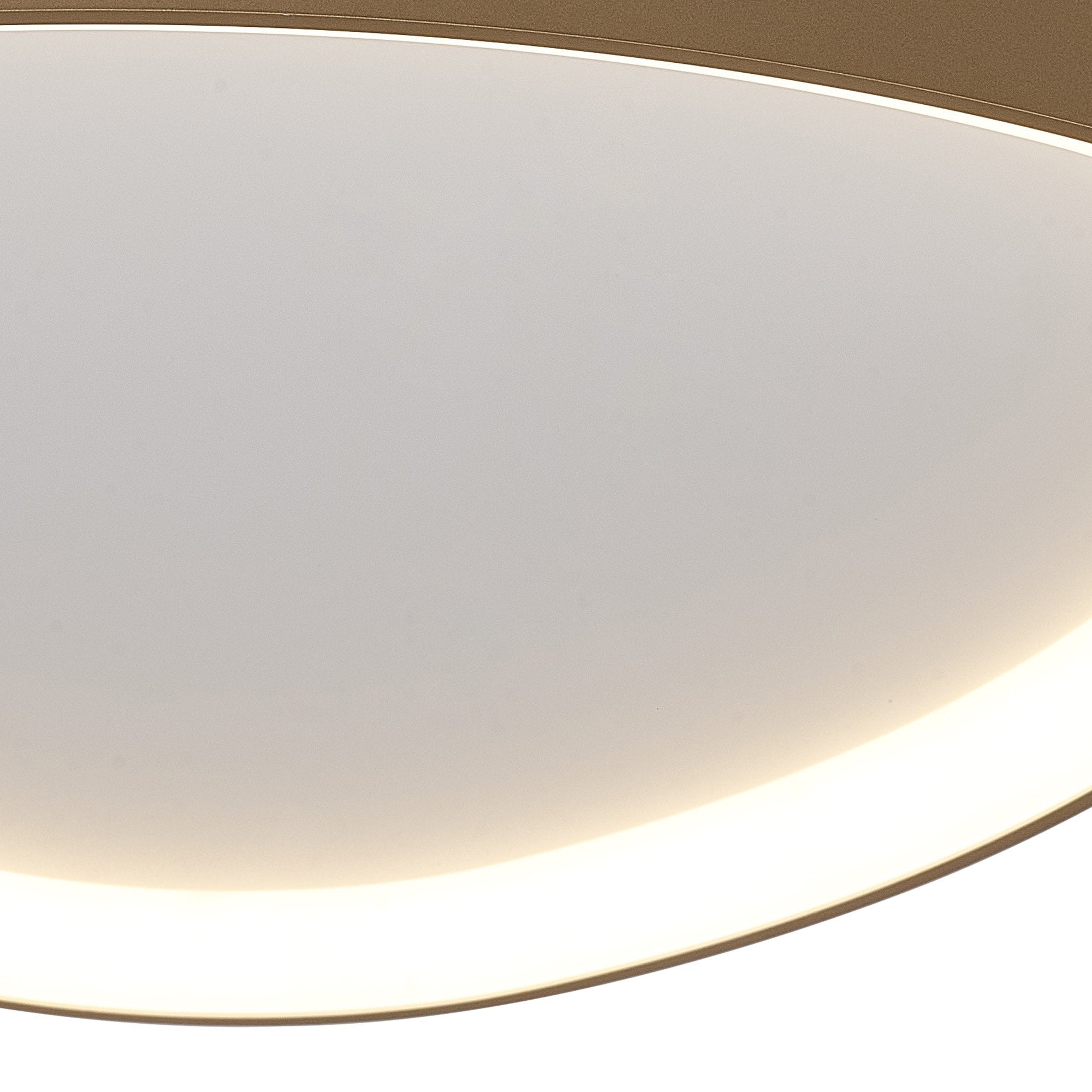 Mantra Niseko II 61cm Triangular Ceiling Light - Gold