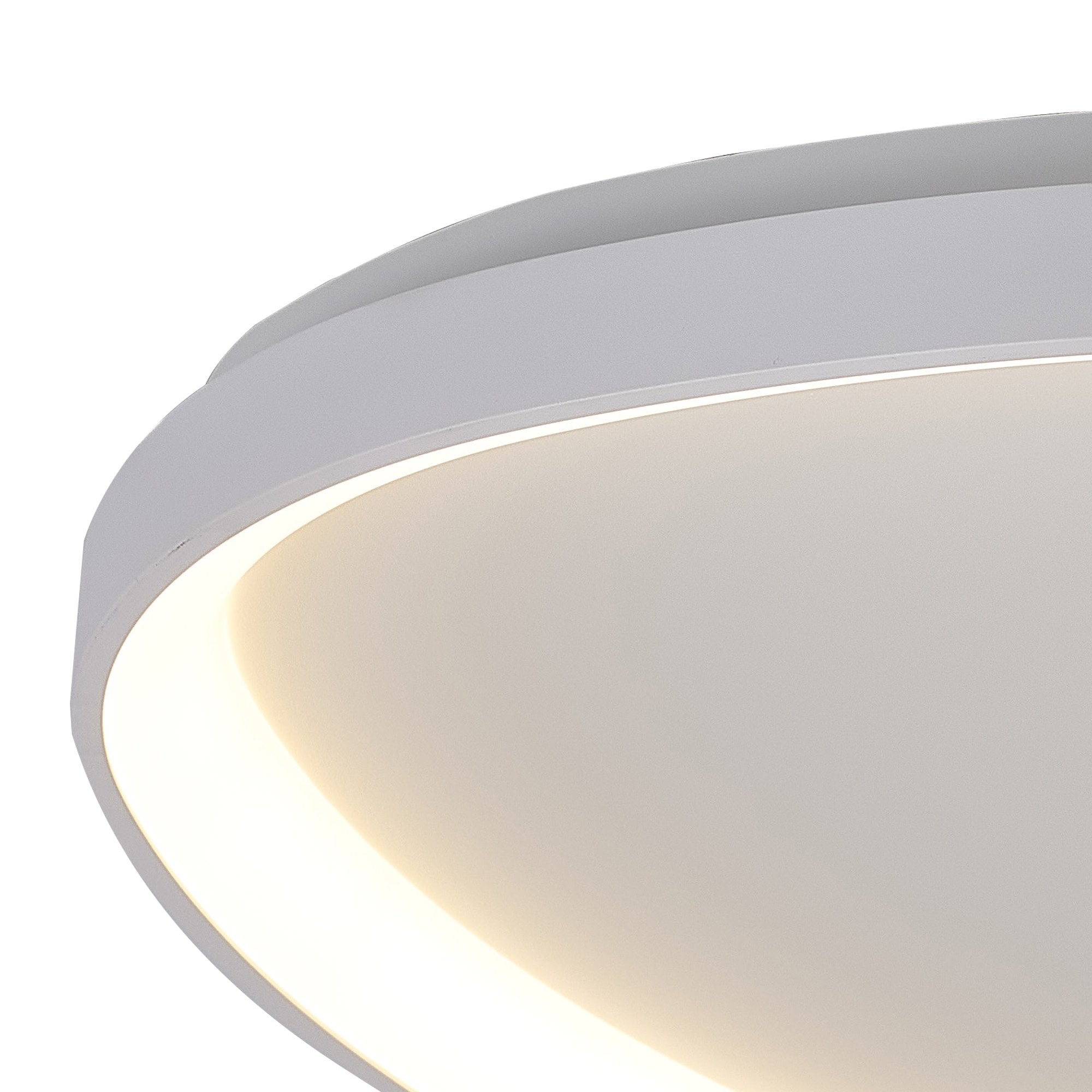 Mantra Niseko II 61cm Triangular Ceiling Light - White