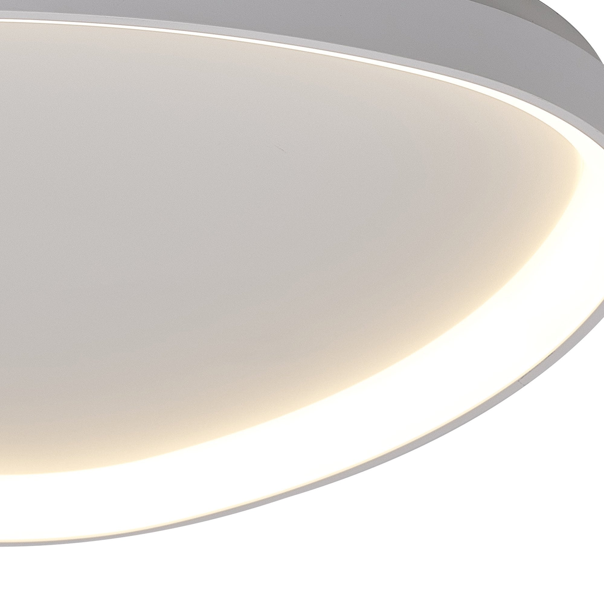 Mantra Niseko II 61cm Triangular Ceiling Light - White