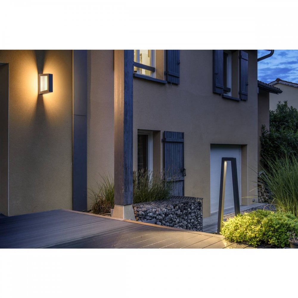 SLV Bookat CCT Wall Light - Anthracite - Mains