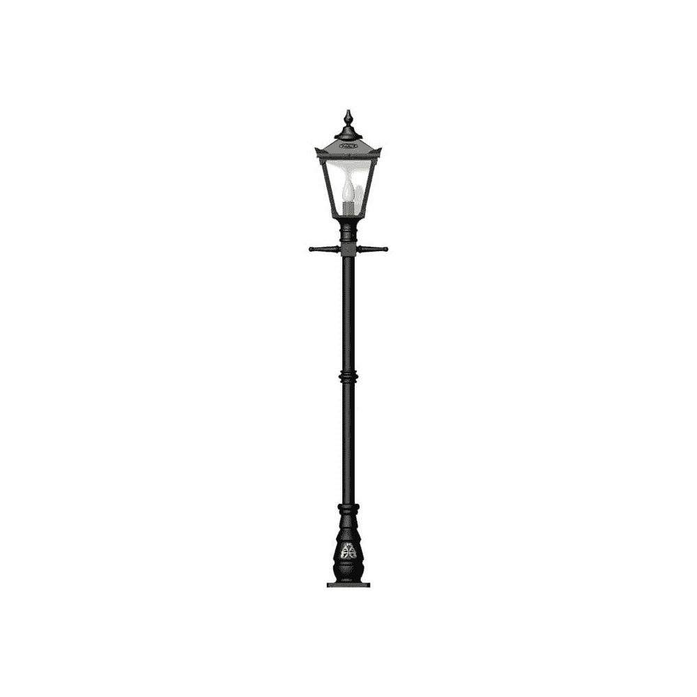 Harte Victorian Traditional 2.3m Lamp Post - Cast Iron