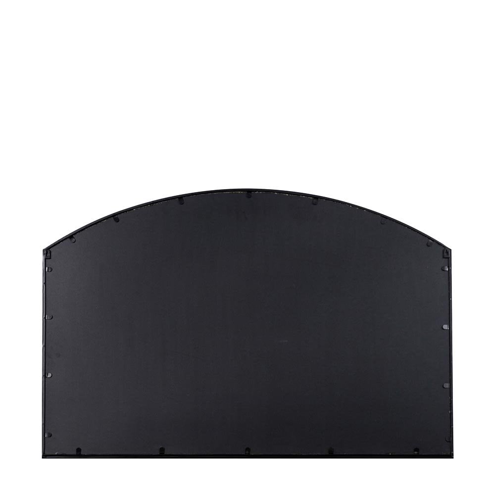 Mura Bondi Window Wall Mirror - Aged Black