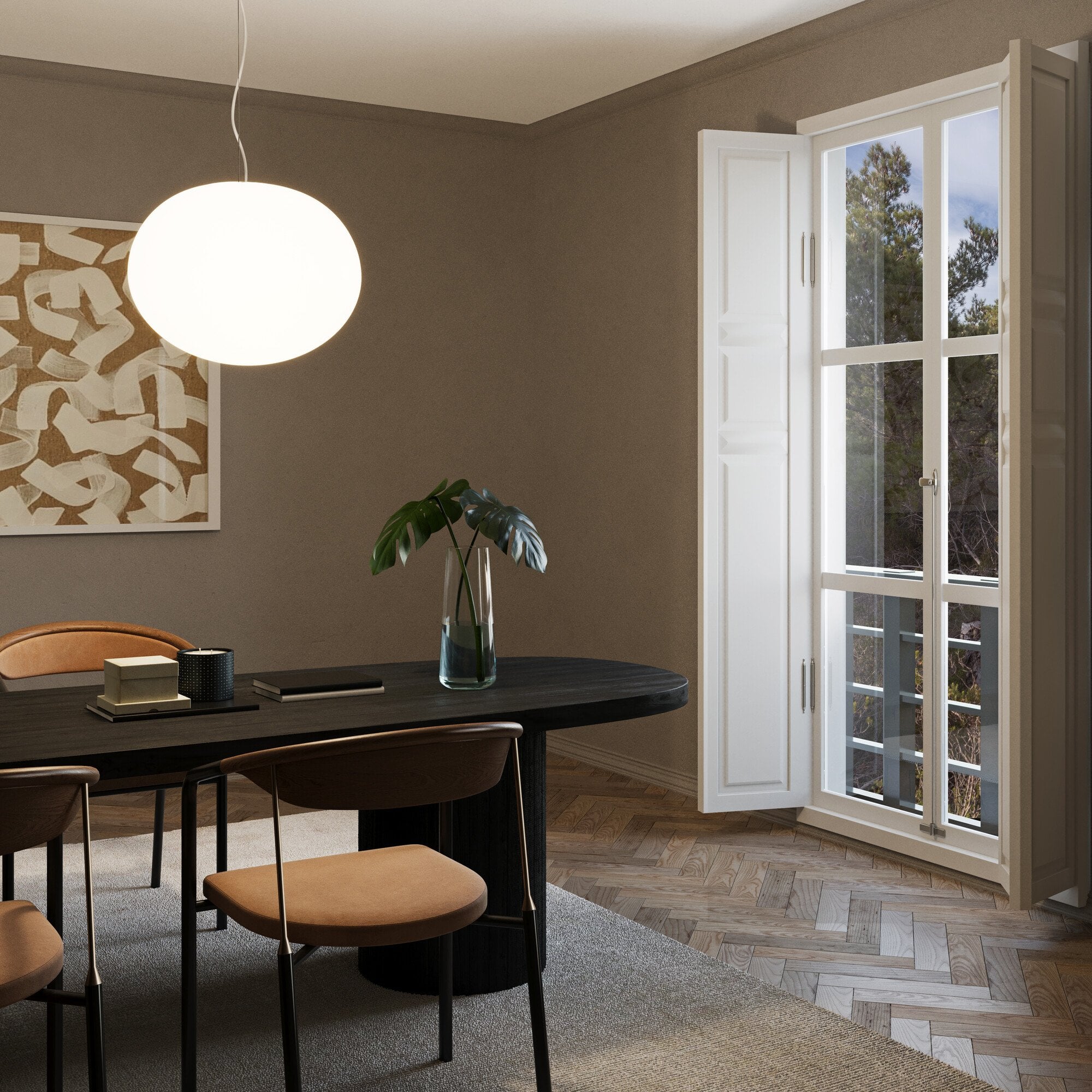 LedsC4 Nimes Pendant - White