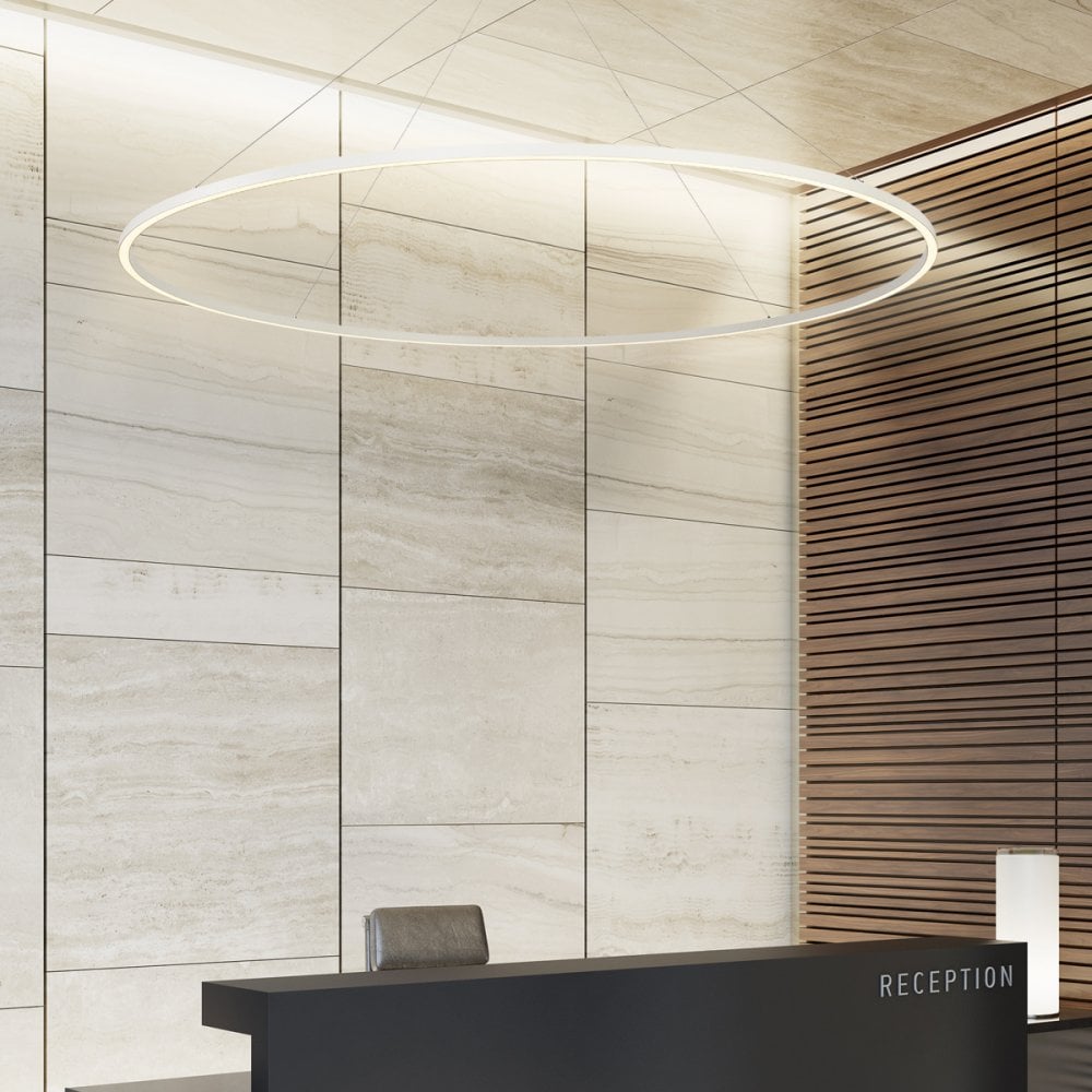 Context Copenhagen 200cm Colour Switchable Pendant - Sand White