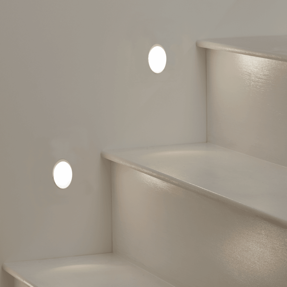 Context Buchanan Trimless LED Step Light - White