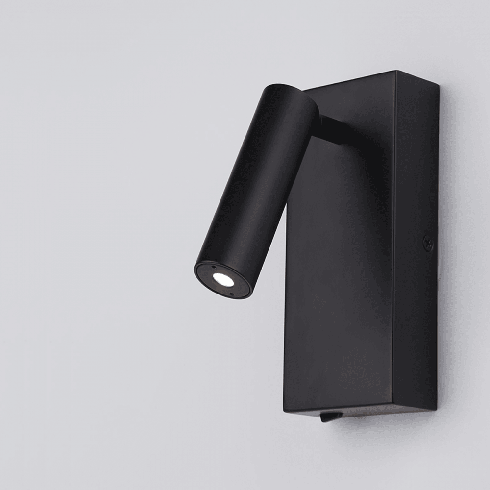 Context Frankfurt 1W LED Reading Light - Matt Black
