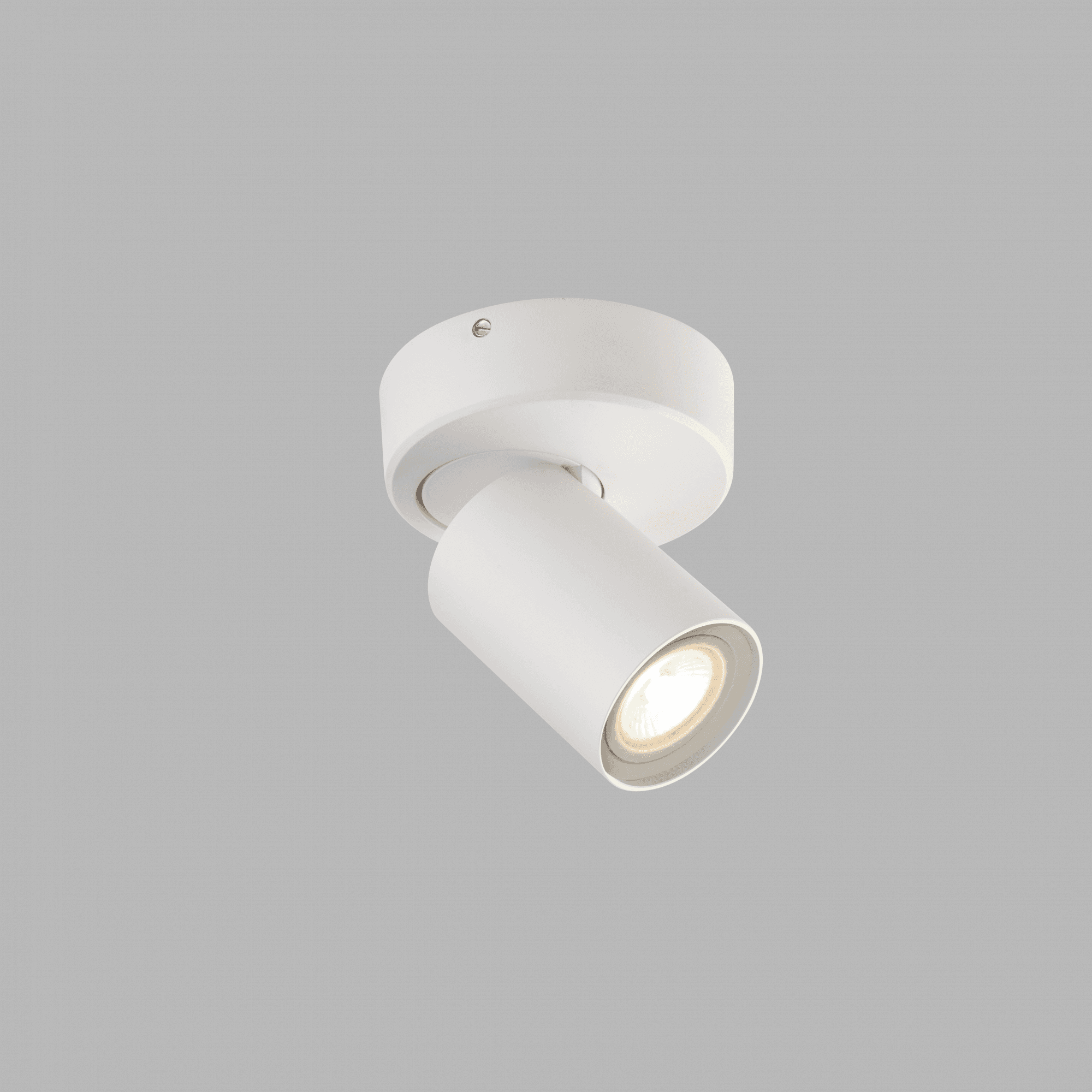Context Florence Single Round GU10 Spotlight - Sand White