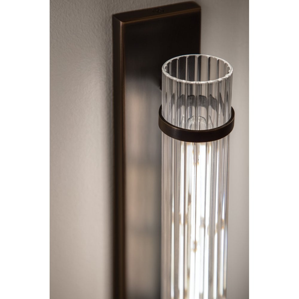 Hudson Valley Shaw 1 Light Wall Sconce Light - Old Bronze