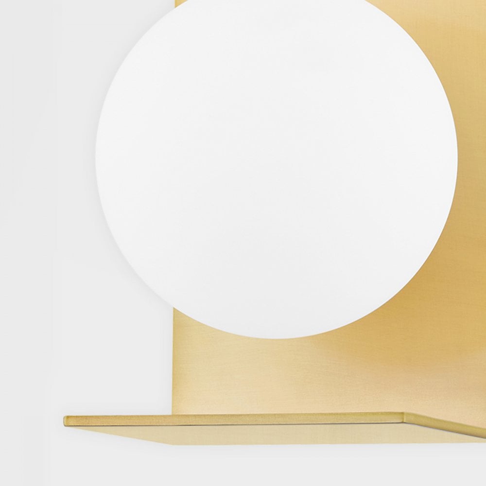 Mitzi Lani 1 Light Wall Sconce Light - Aged Brass