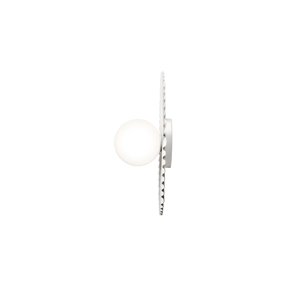 Nuura Liila Muuse Medium IP44 Wall/Flush Light - White & Opal Glass