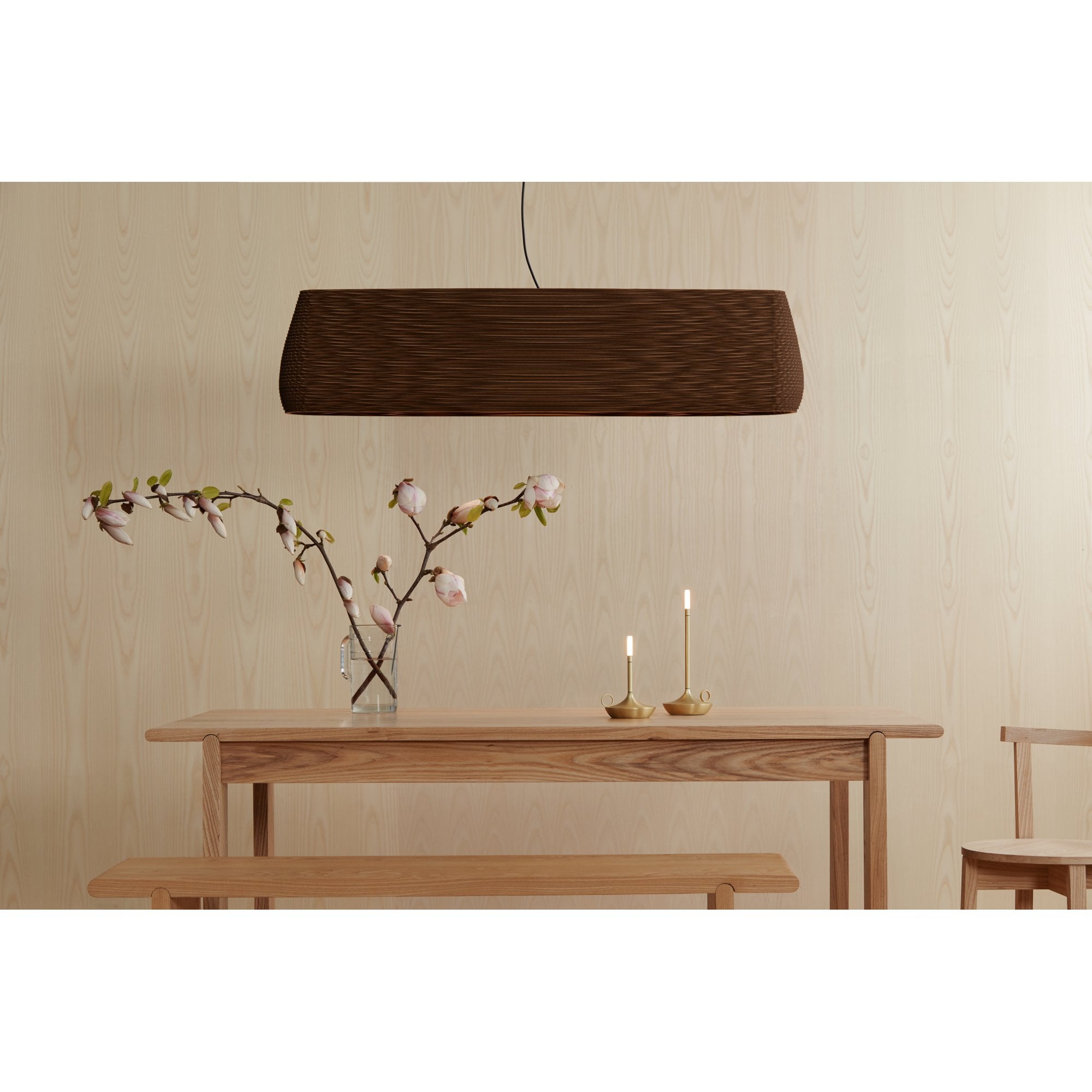 Wick S Small Rechargeable USB-C Table Light - Brass