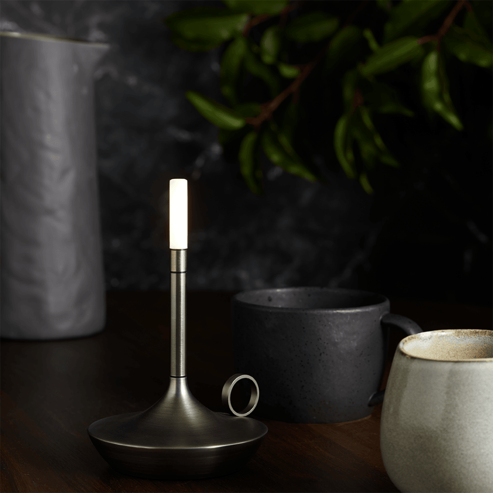 Wick S Small Rechargeable USB-C Table Light - Graphite