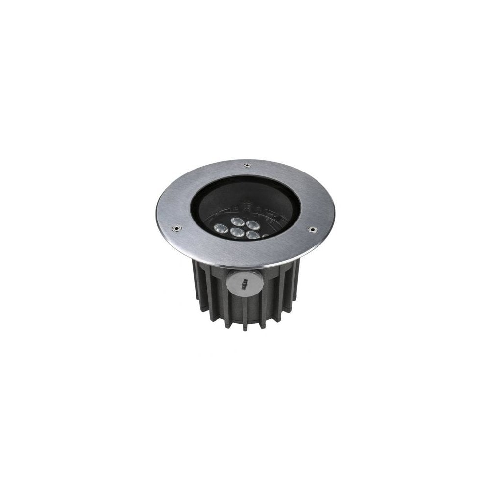 Collingwood Tilt Adjustable 193mm Cut-Out Ground Light - RGBW - Stainless Steel - Low Voltage