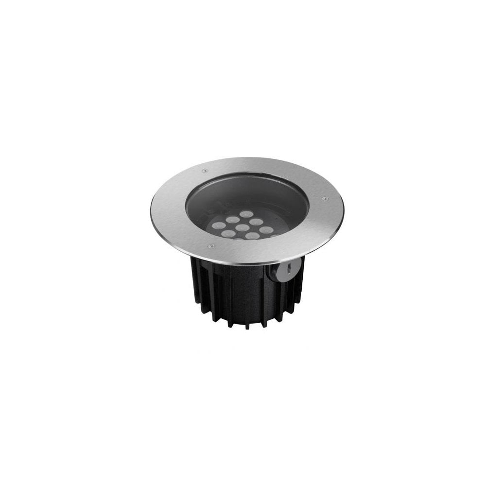 Collingwood Tilt Adjustable 223mm Cut-Out Ground Light - RGBW - Stainless Steel - Low Voltage
