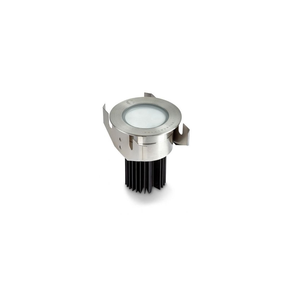Collingwood GL090RGBW 12W Max High Output LED Colour Change Ground Light - Stainless Steel - Low Voltage