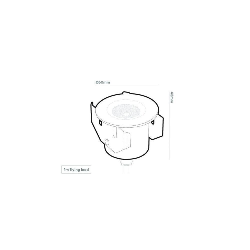 Collingwood GL016RGBW 5W Max LED Colour Change Ground Light - Stainless Steel - Low Voltage