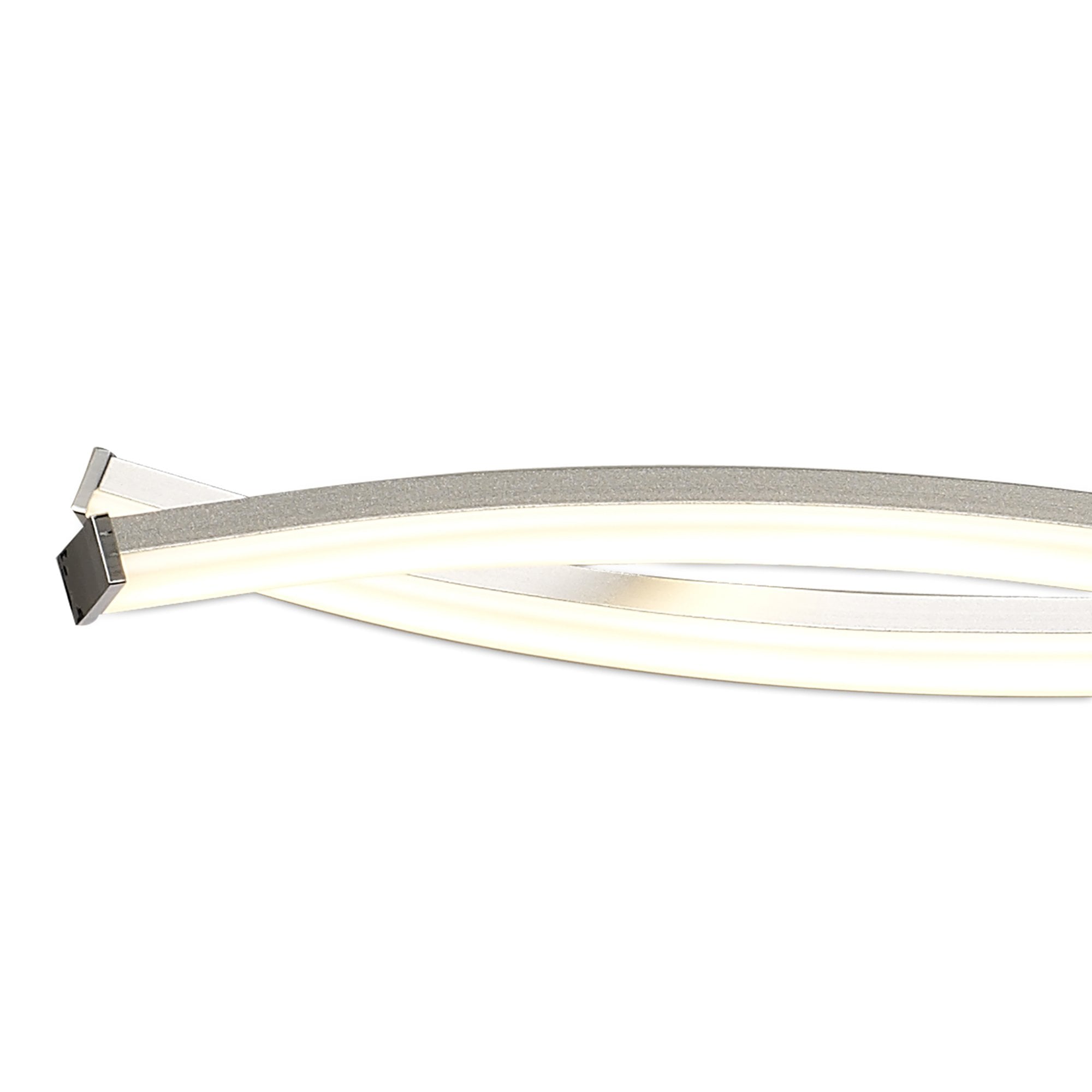 Mantra Aire LED Ceiling Light - Silver & Polished Chrome