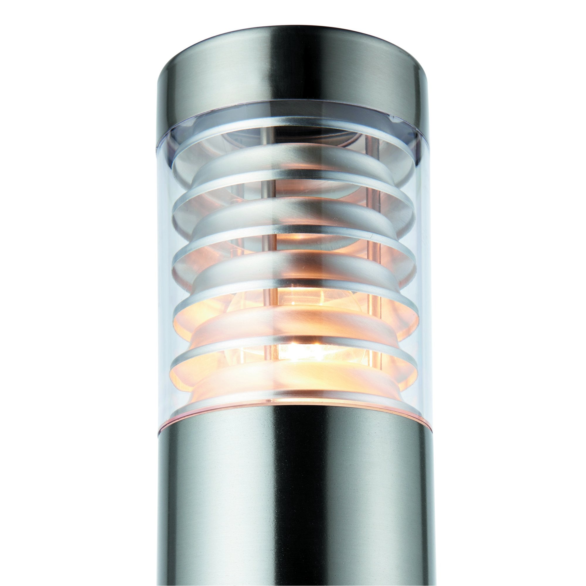 Saxby Equinox Bollard IP44 - Marine Grade Brushed Stainless Steel